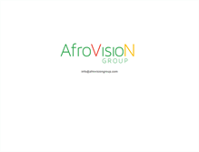 Tablet Screenshot of afrovisiongroup.com